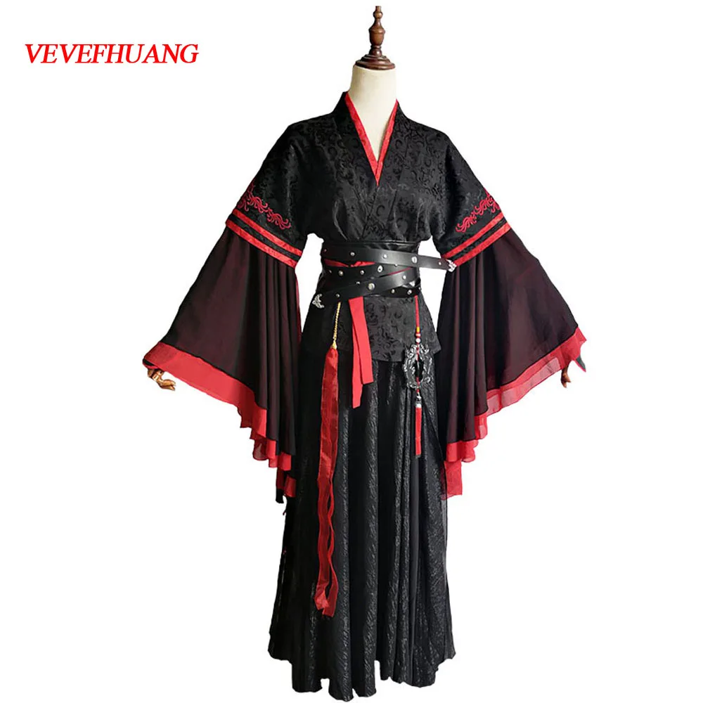 VEVEFHUANG Kосплей Wei Wuxian Cosplay Mo Xuanyu Costume Grandmaster Of Demonic Cultivation Mo Dao Zu Shi магистр датского культа