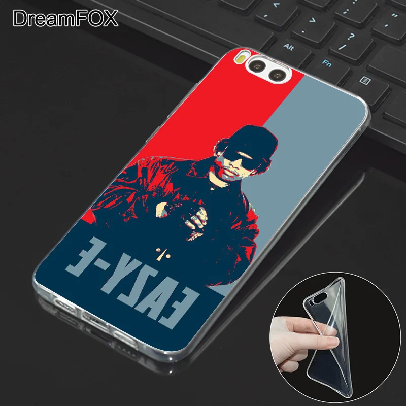 DREAMFOX M467 Eazy-e Soft TPU Silicone Case Cover For Xiaomi Mi Note 2 3 4 5 6 8 SE M5 4C 4S 5C 5S 5X 6X A1 Plus |