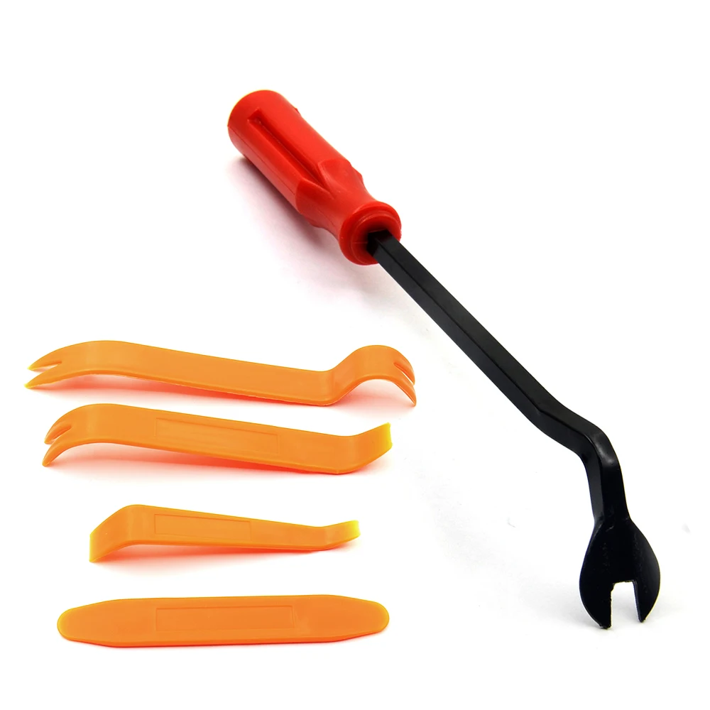 Новинка 4 шт. дверная панель + инструмент для чистки автомобильных дверей снятия