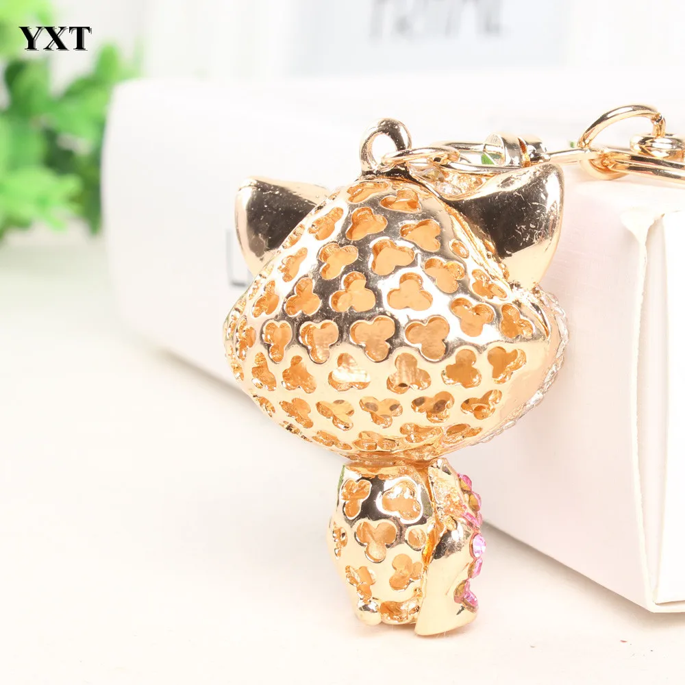 Женский кошелек с кристаллами Smile Stand брелок Кот Lovely New Fashion Cute Стразы | Украшения и