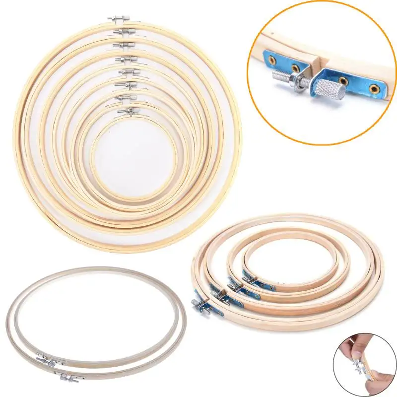 10 40 см 15 Размеры DIY Needlecraft устройство для вышивки крестом и бамбуковым корпусом