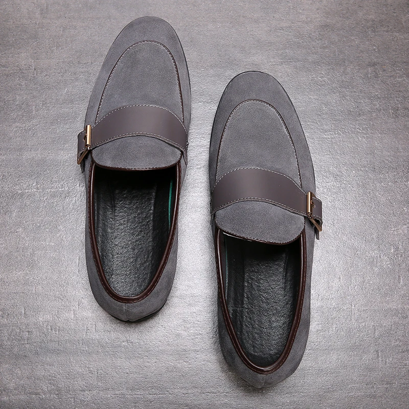 Yomior Fashion Summer Men Dress Leather Shoes Handmade Brogue Style Party Wedding Shoes Man Flats Loafers Oxfords Formal Shoes