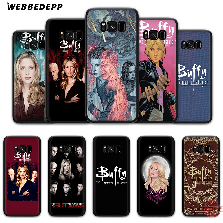 WEBBEDEPP Баффи-истребительница вампиров мягкий чехол для samsung A3 A5 A6 A7 A8 A9 S6 S7 край S8 S9 S10e J6 Note 8 9 10 Plus чехол s
