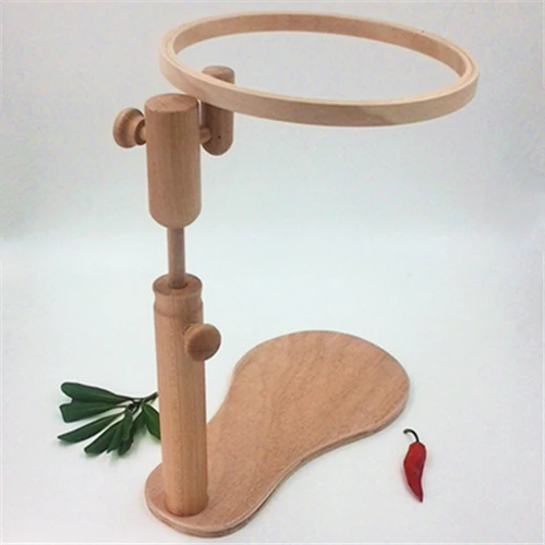 Dia28 см деревянная рама для вышивки с регулировкой по высоте | Дом и сад