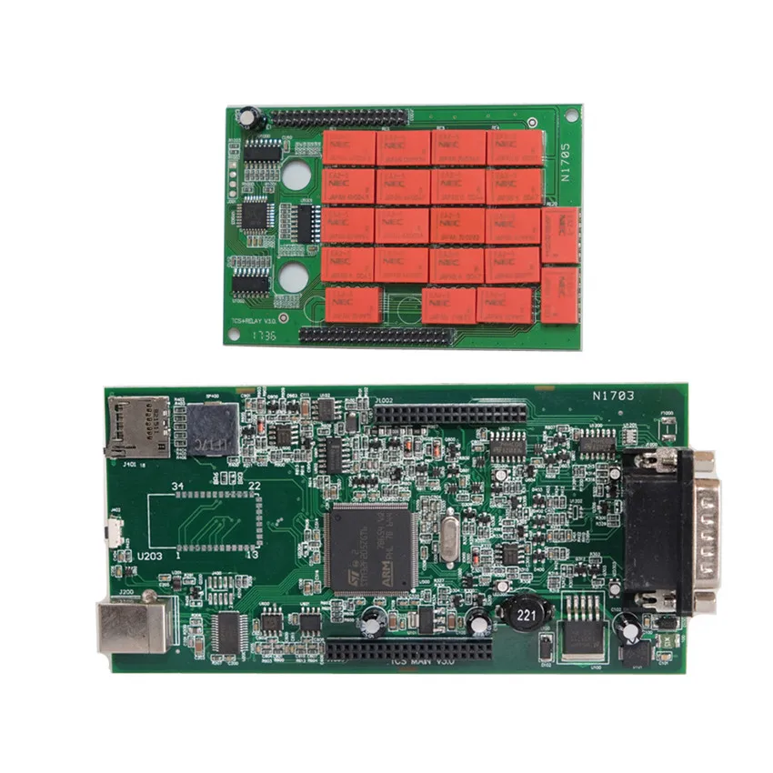 Новейшая OBDIICAT-CDP W-O-W VCI с красной релейной платой NEC R5.008/. R1TCS VD TCS pro Plus для OBD2 автомобиля и грузовика