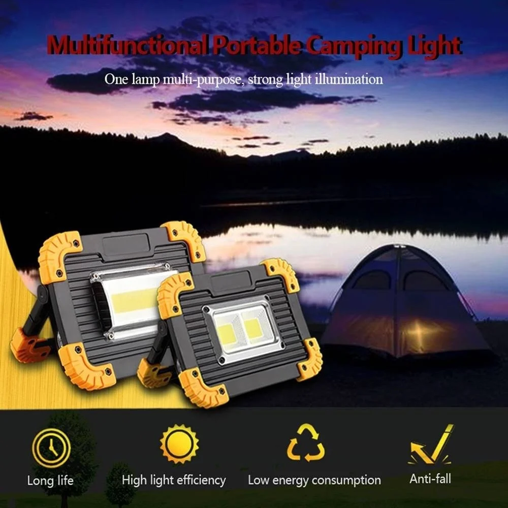 USB перезаряжаемый портативный Точечный светильник рабочее освещение COB