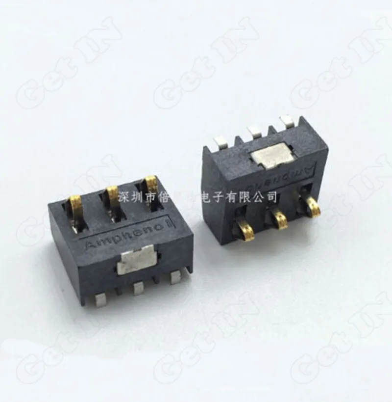 50 шт. разъемы для батарей 3P|socket connector|socket battery |