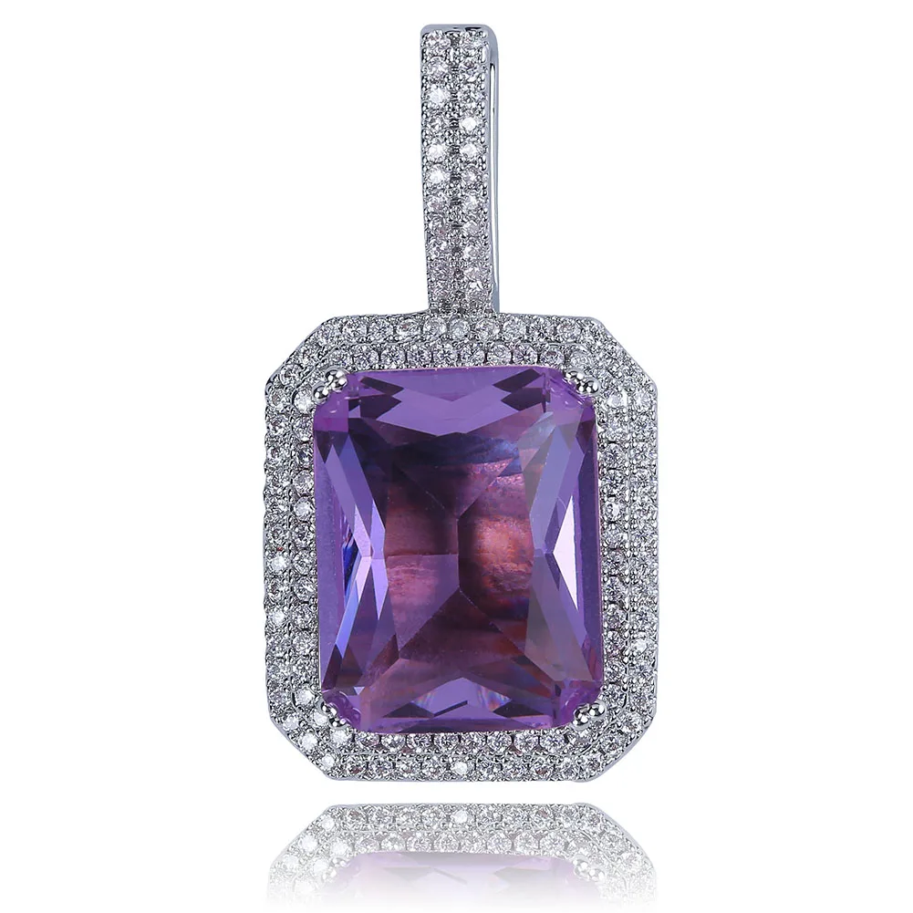 JINAO, новинка, ожерелье с подвеской ICED OUT, камни бесконечность, твердая задняя часть с теннисной цепью, хип-хоп ювелирные изделия, подарок