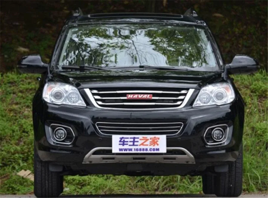Пара для Great Wall HAVAL 6 H6 передняя противотуманная фара рамка абажур украшение