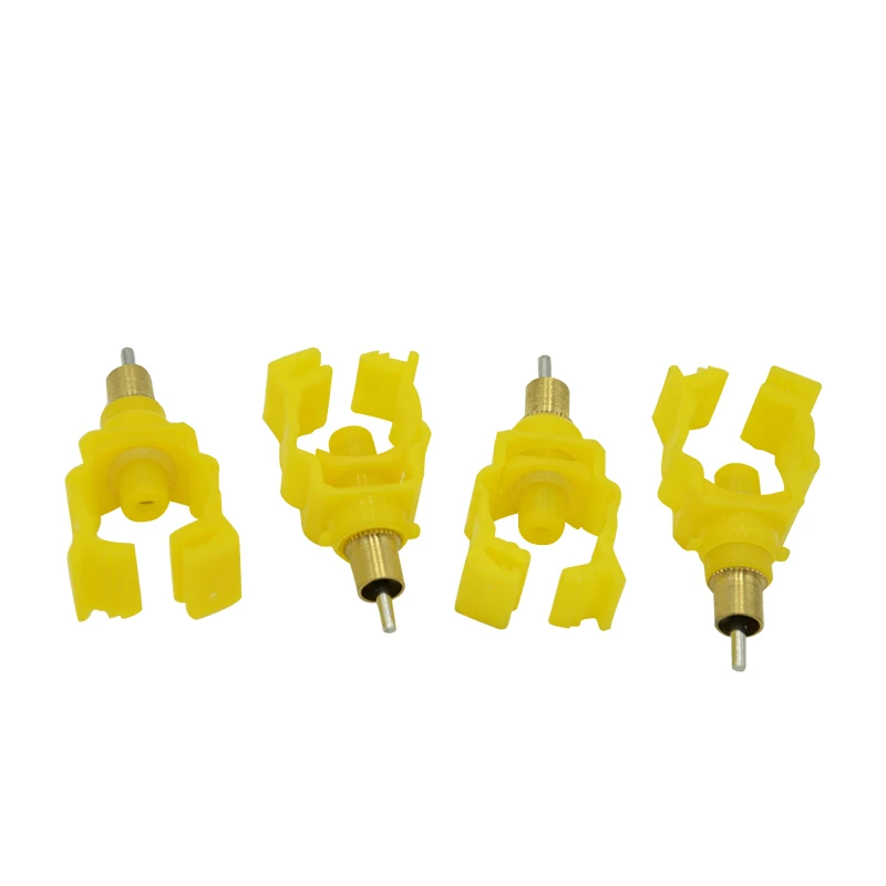 

paiduoji 20Pcs Snap and Lock Water Drinking Nipples Poultry chicken Quail Drinker Waterer