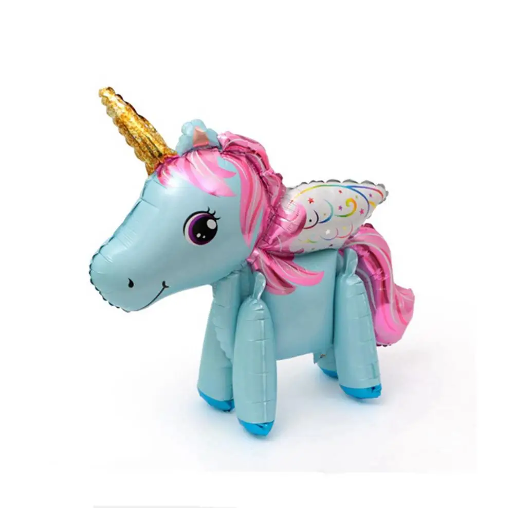 unicorn 06 Гигантский единорог воздушные шары гелиевый шар детский день рождения украшение Волшебный Единорог шагающий шар - Цвет: unicorn 06