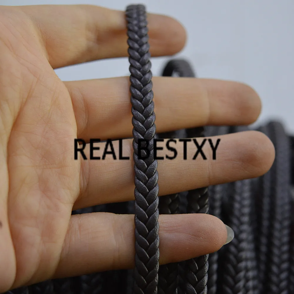 Реальные BESTXY 5 м/лот 6*2 мм коричневые нити инструменты сделай сам супер волоконные