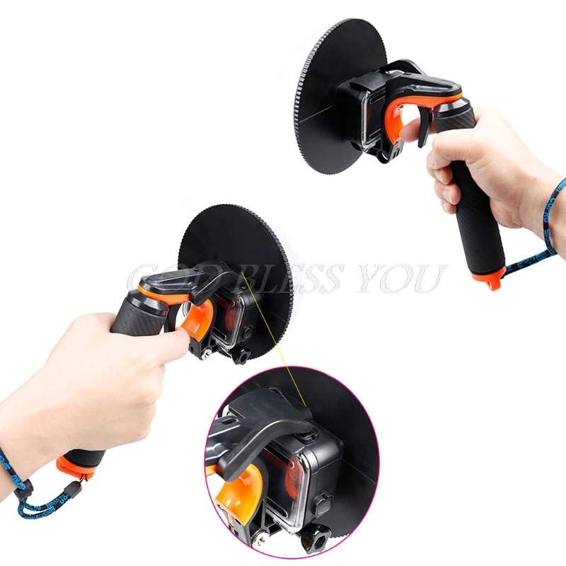 

Diving Dome Port Waterproof Housing Case Cover For GoPro Hero 5/6 Camera Trigger Dropshipping