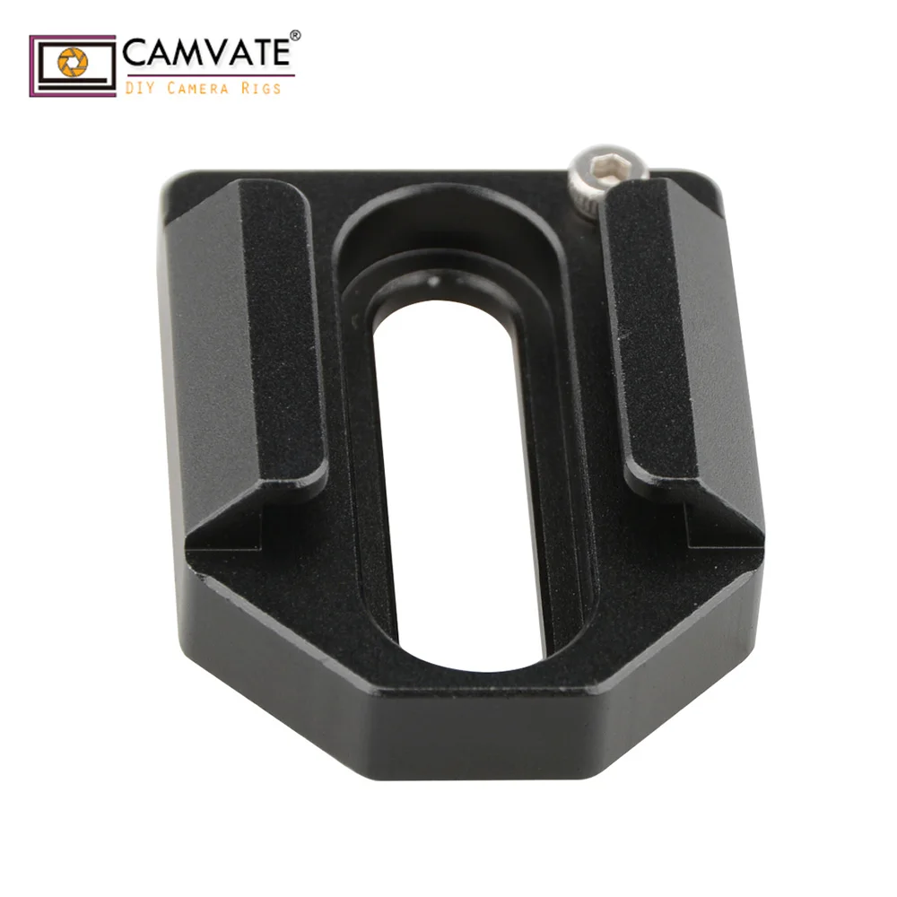 CAMVATE Холодный башмак держатель с 1/4 &quot 20 винты для крепления из за цветопередачи
