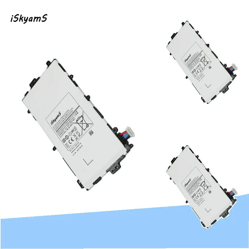 ISkyamS 3x4600 мА/ч SP3770E1H запасная батарея для Samsung Galaxy Note 8 0 3G с функцией GT N5100 N5110 N5120