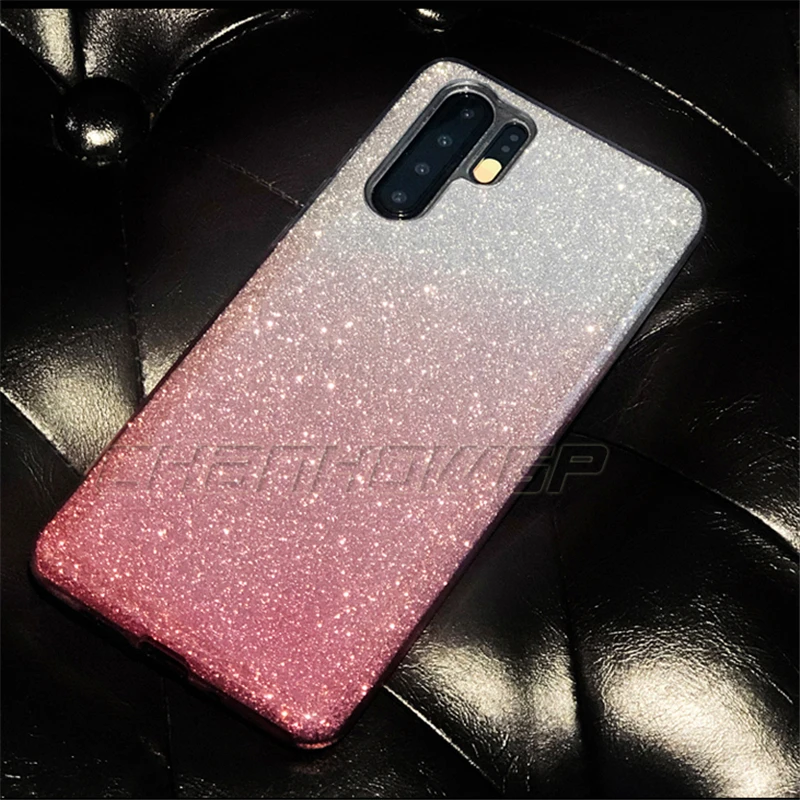 Стильный блестящий Мягкий чехол из ТПУ для Huawei P30 Pro Y6 Y7 2019 P Smart Honor 8A 8C 8X Nova 4 10 Lite