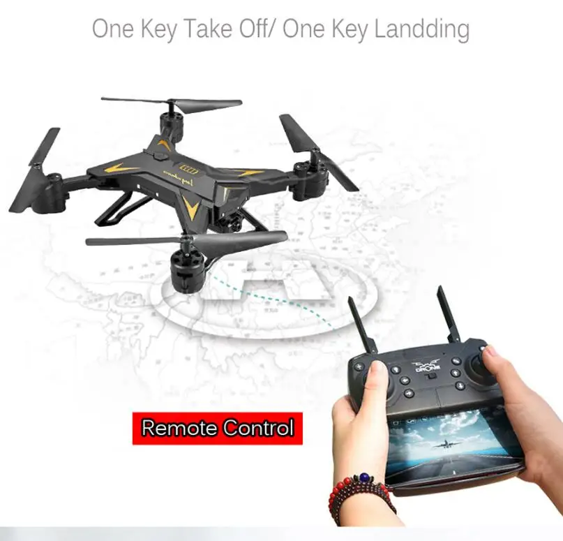KY601S601S RC Дрон самолет складной с камерой HD 1080P WIFI FPV селфи Ky601s Квадрокоптер V xs809shw