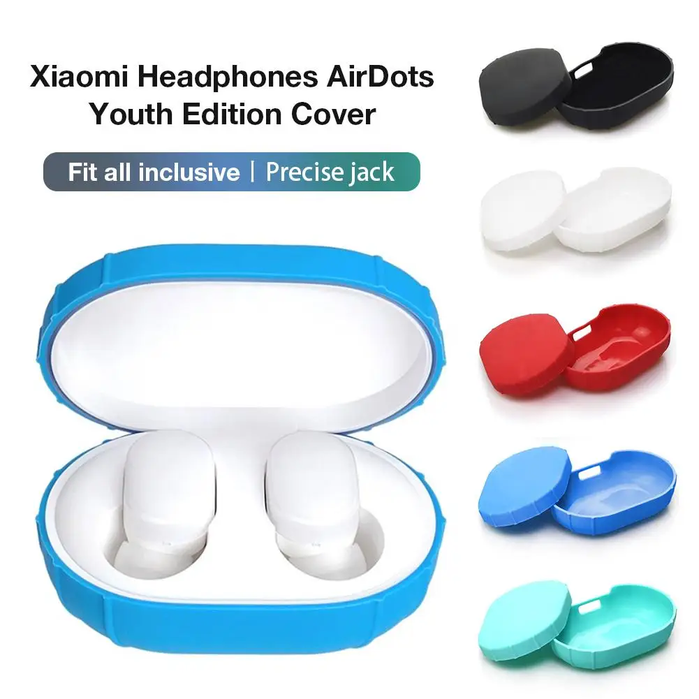 Красочная силикагелевая зарядная Коробка Чехол для Xiaomi Airdots Молодежная версия