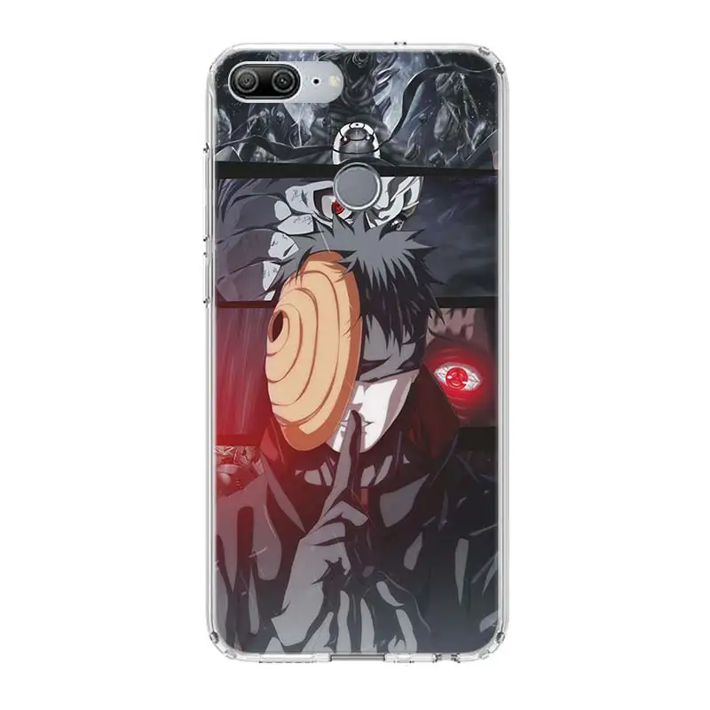 Аниме Uchiha Наруто силиконовый настраиваемый чехол для телефона huawei Honor 8A 8S 7S 6X7X8X7 8