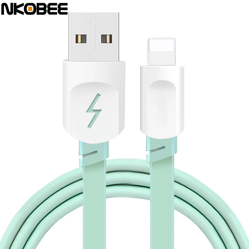 NKOBEE Кабель Для iPhone 7 Быстрое Зарядное Устройство Адаптер Usb кабель для iphone i6 5S SE 6 S