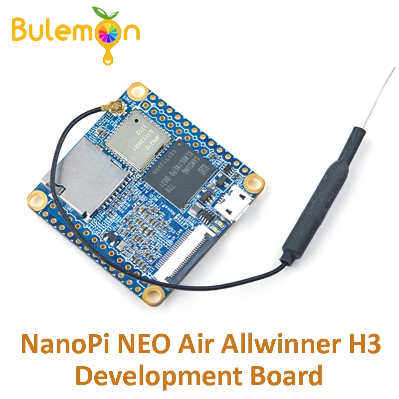 Макетная плата NanoPi NEO Air Allwinner H3 IoT четырехъядерная стандартная Bluetooth Wi Fi Super Raspberry