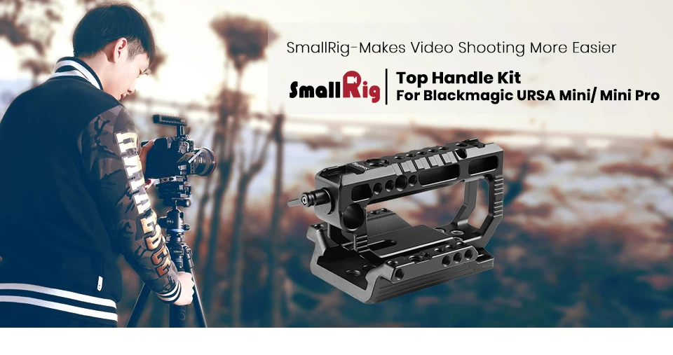 Набор верхней ручки SmallRig для Blackmagic URSA Mini/Mini профессиональные для ручек с верхней пластиной-2029