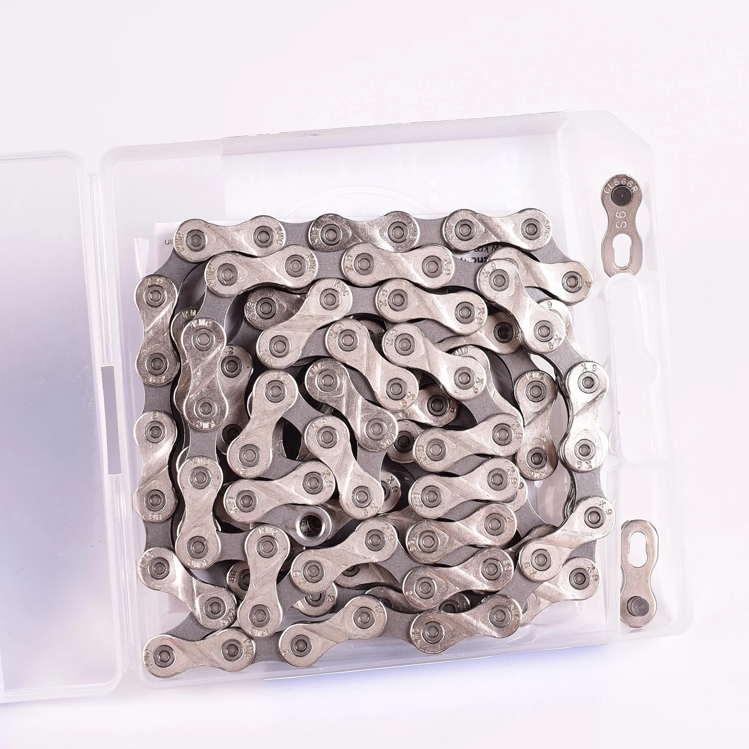 Цепь для горного и дорожного велосипеда KMC X9 X9.93 серебристая/серая 116L