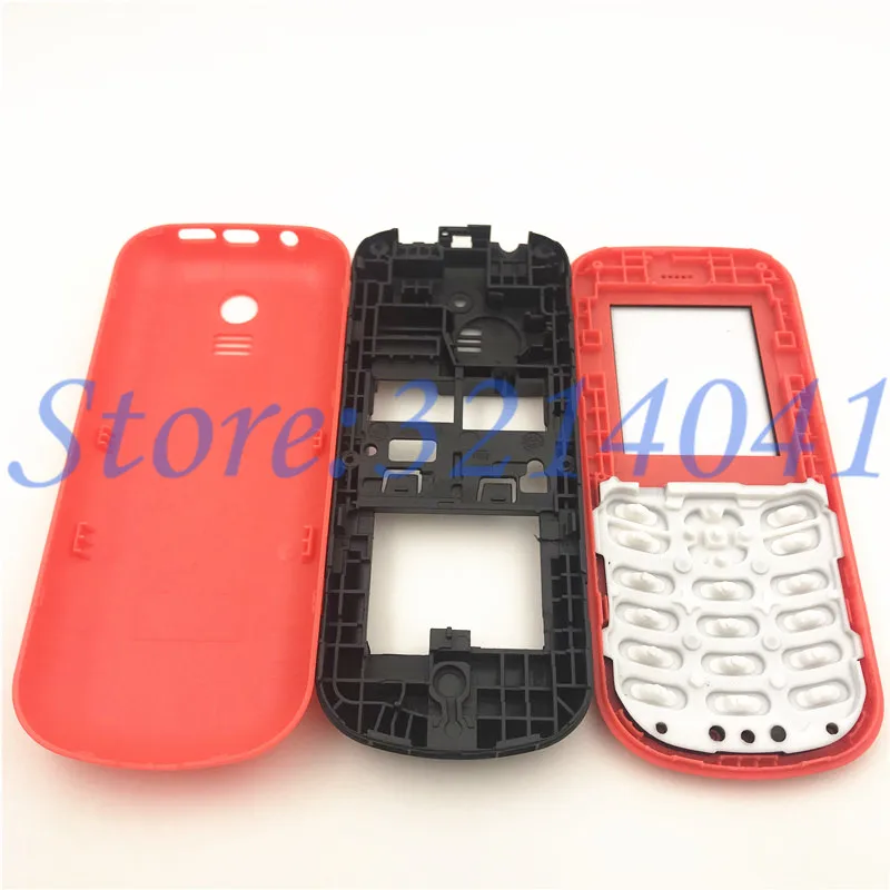 10 шт./лот новый полный чехол для телефона с английской клавиатурой Nokia 130 2017 TA 1017 +