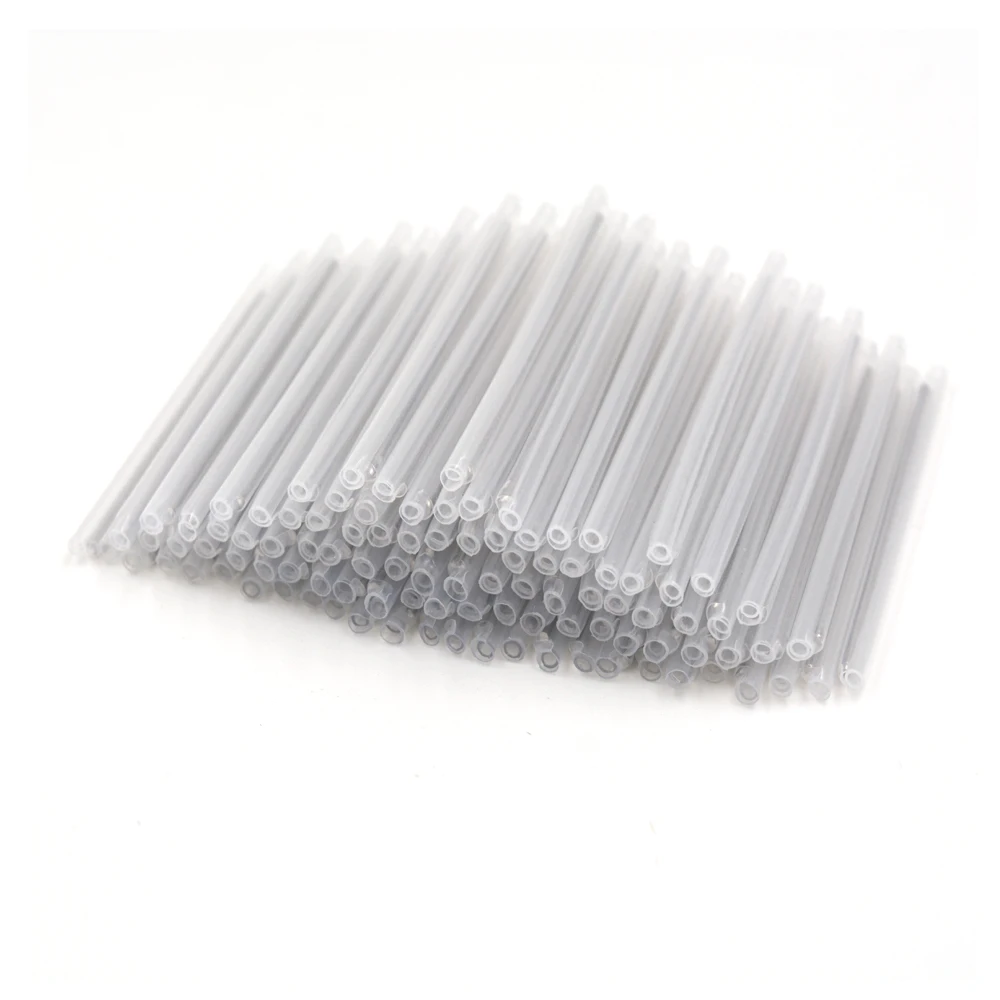 Premium Dia 2.5mm Fiber Optic Fusion Splice Protection Sleeves 60mm Heat Shrinkable Tube Clear -1000PCS
