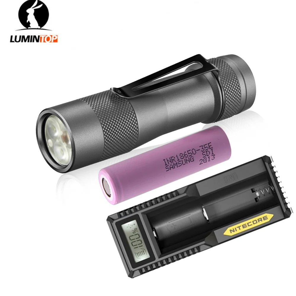 Мощный фонарик LUMINTOP FW3A EDC 3 светодиода Cree светодиод Hi /SST20 макс. 2800 люмен дальность