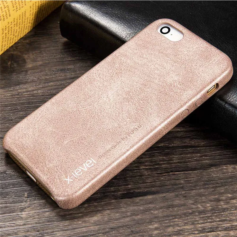 X-Level чехол для телефона Apple iPhone 5 5S SE Роскошный Ультратонкий защитный из