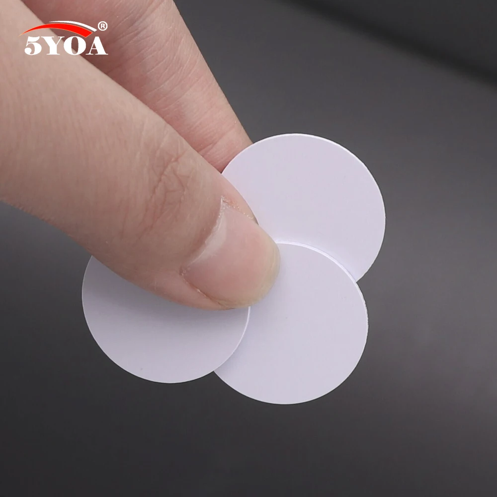 100 шт./лот Ntag215 NFC бирка ключевые бирки маркер патруль Метка RFID Метка Мини NFC телефонная карта переключатель Ntag 215 умный кольцевой чип
