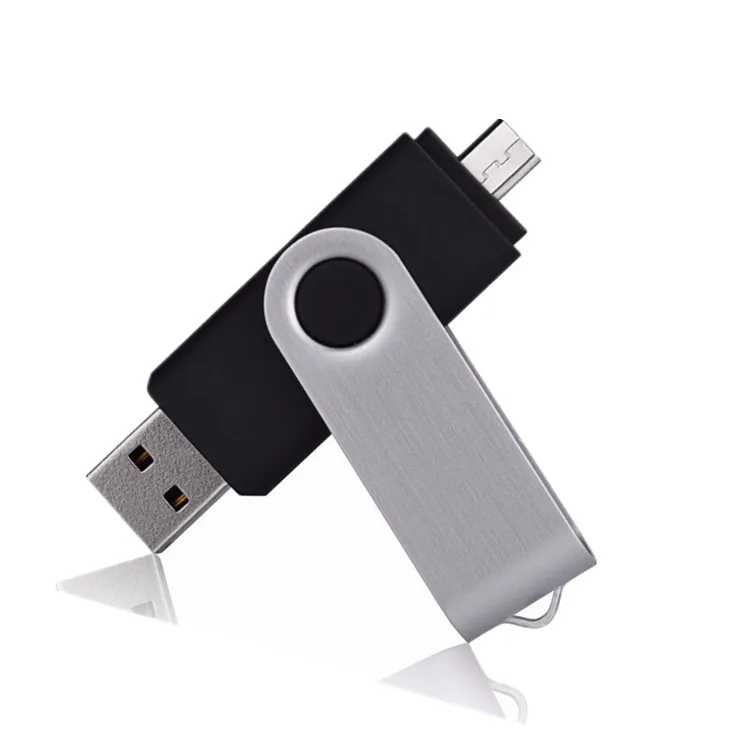OTG USB флэш-накопитель 64 ГБ 32 16 4 высокоскоростной металлический otg 128 Мб карта
