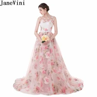 janevini womens long elegant party dresses for wedding floral print plus size bridesmaid dress lace sequined gown robe de soiree