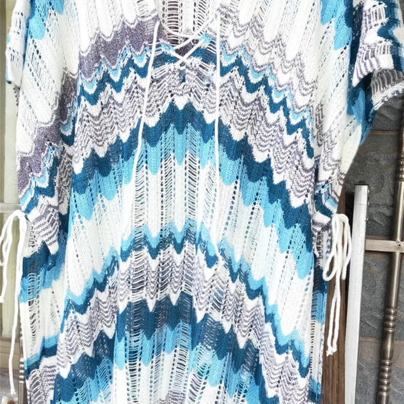 Пляжная парео для женщин пляжная одежда Женская туника накидка на купальник