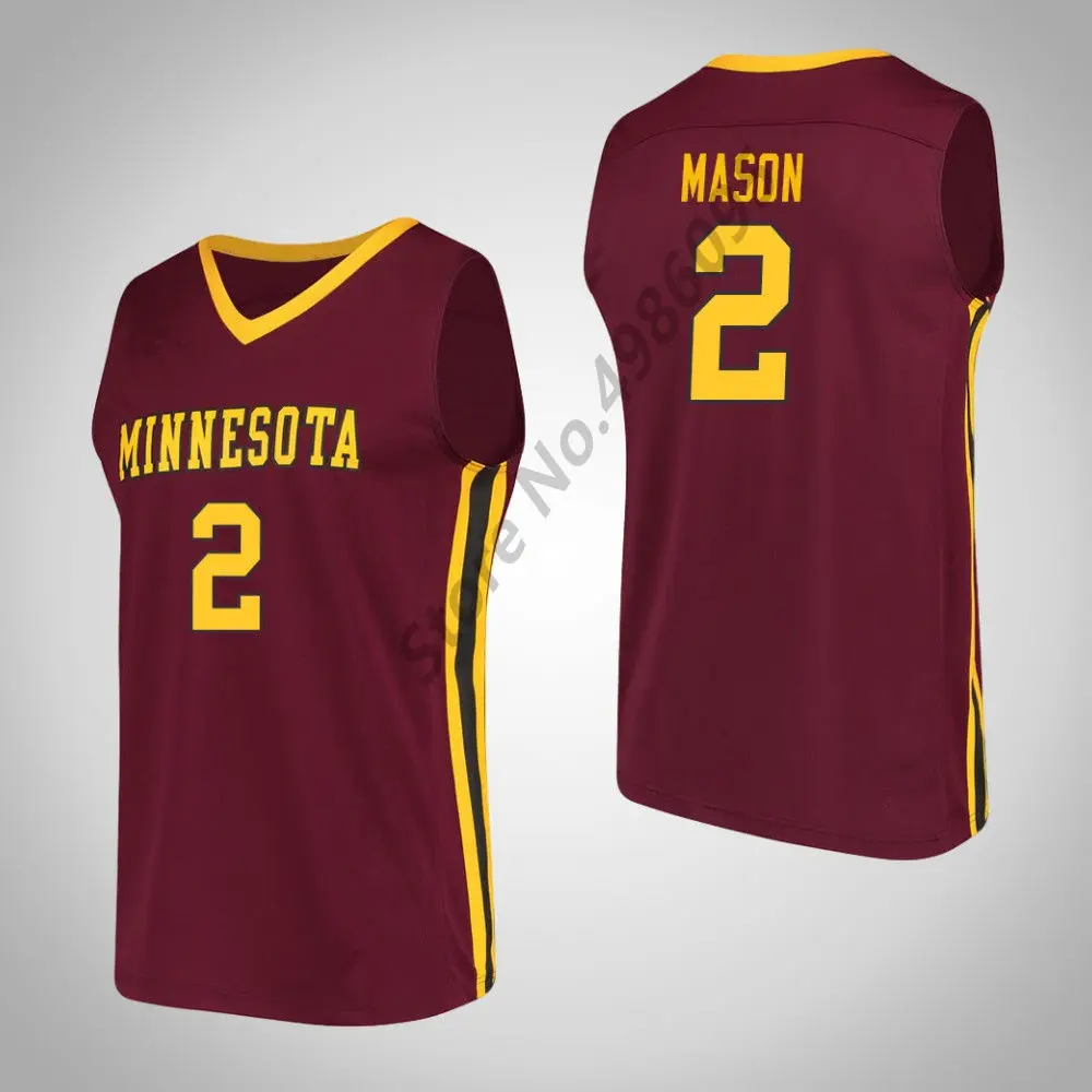 Minnesota Golden Gophers College 1 Dupree McBrayer 2 Nate Mason 3 Murphy 4 Jamir Harris Basketball Jersey Mens Custom Any Name |