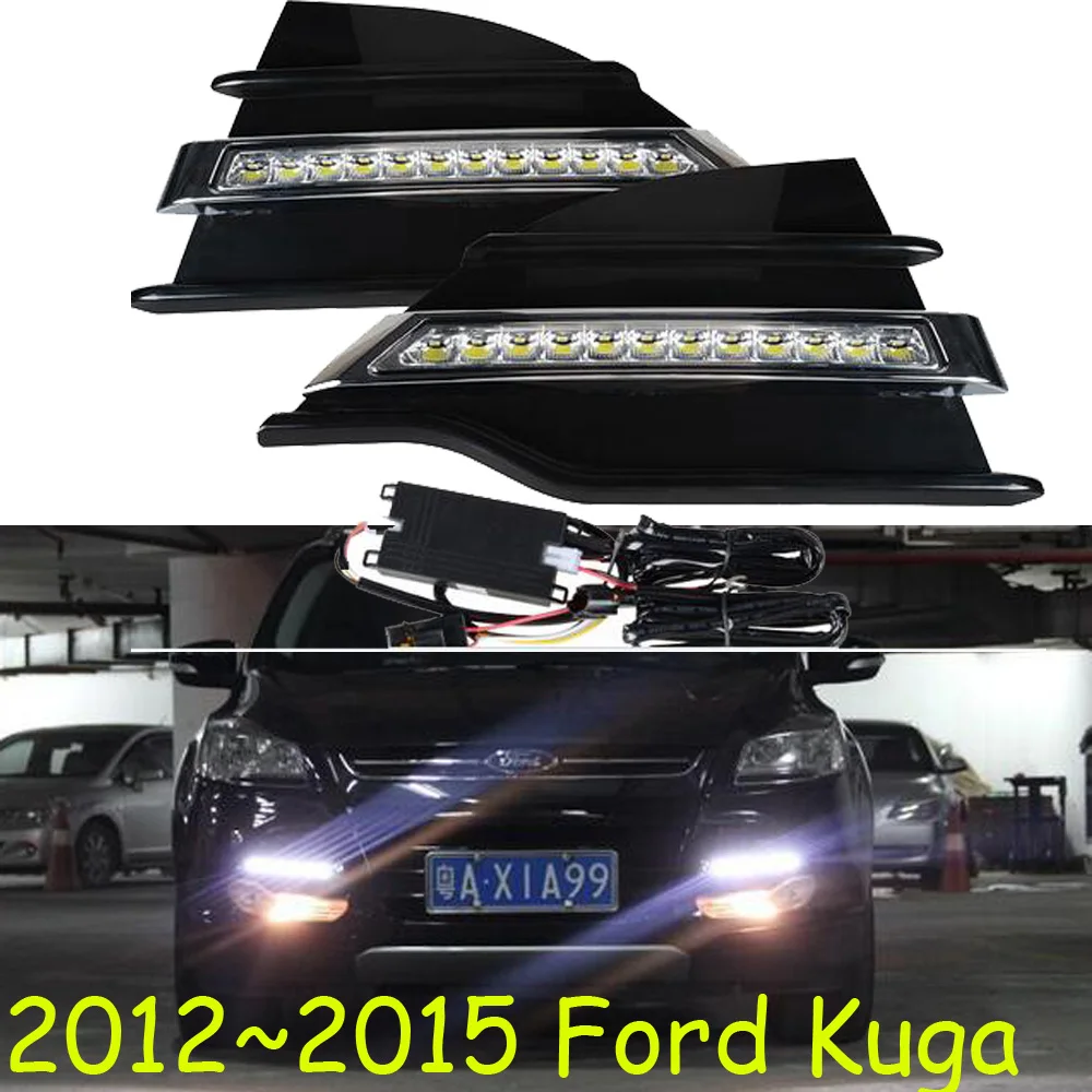 Для Kuga дневного света 2012 ~ 2016 Бесплатная доставка! LED противотуманных фар Aspire EDGE
