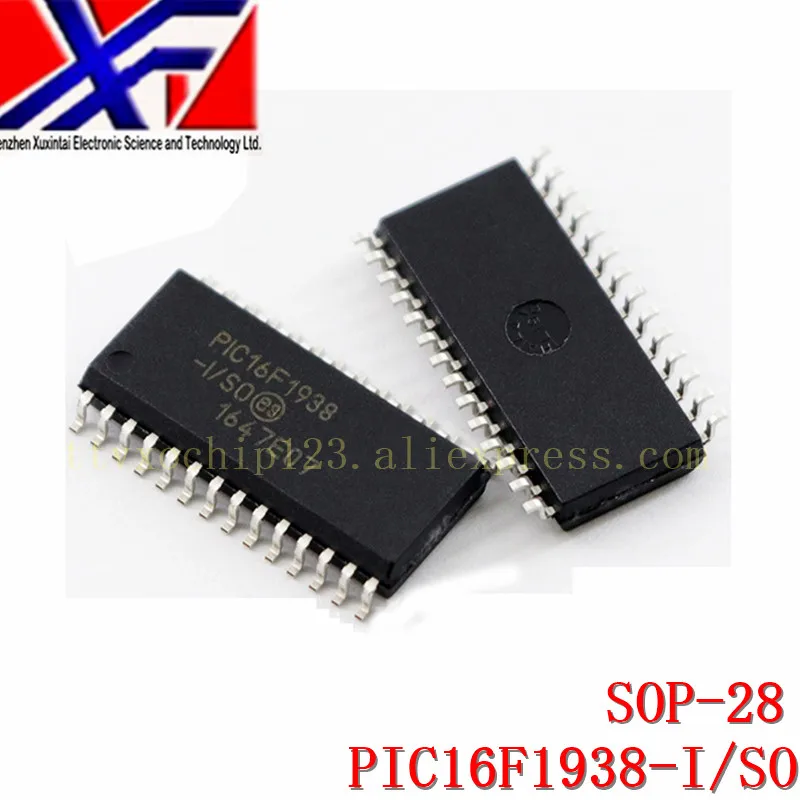 5 шт./лот PIC16F1938 I/SO SOP28 28 28/40/44 Pin basado en Flash микроконтроллер CMOS de 8 бит в наличии|Реле| |