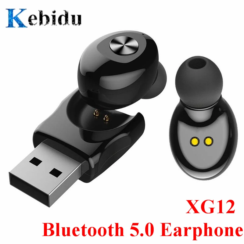 TWS-стереонаушники Kebidu XG12 с поддержкой Bluetooth 5 0 и usb-разъемом | Электроника