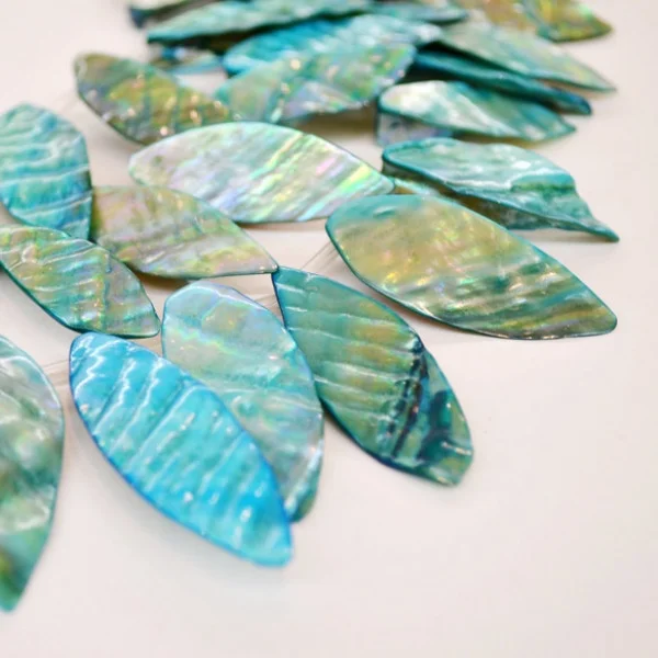 Новое поступление 2017 акция круглые блестящие бусины-бирюза e Ab Navette 14x45 мм 12 шт. |