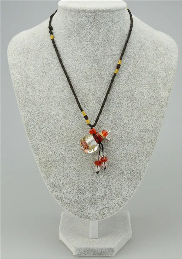 Муранское Стекло ароматерапия Арома масло бутылка Подвески ожерелье|pendant bone|jewerly