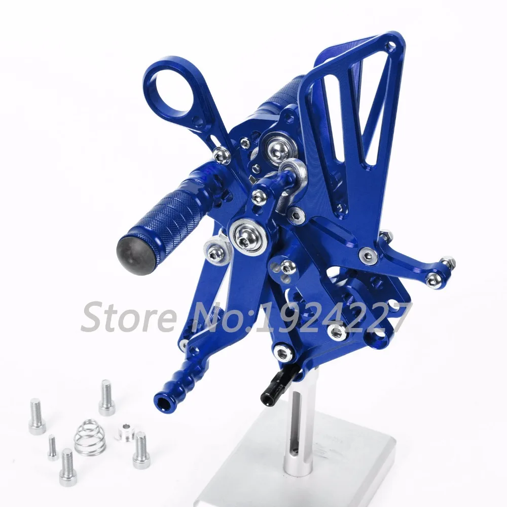 8 видов цветов CNC Rearsets для BMW S1000RR 2012-2014 задний комплект мотоциклетные регулируемые