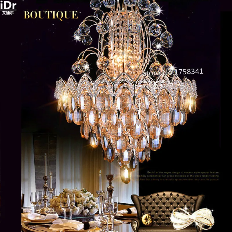 Новое поступление роскошная атмосфера для гостиной золотые лампы спальни