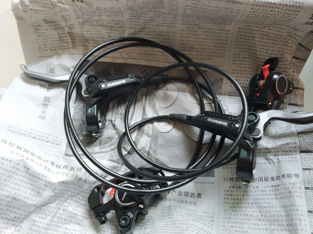Новинка SHIMANO BR BL M315 M365 Гидравлический дисковый тормоз MTB горный велосипед суппорты левый и правый рычаг