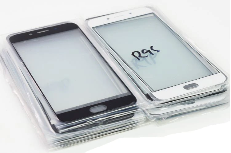 10 шт. для OPPO R9 Plus передняя внешняя стеклянная линза с OCA вместе Ремонт сенсорный