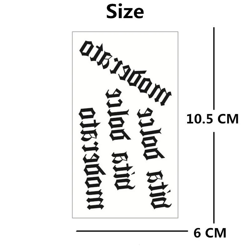SHNAPIGN Милая жизнь флэш-Татуировка ручная наклейка 10 5*6 см маленькая