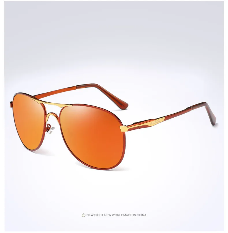 Высококачественные поляризованные зеркальные солнцезащитные очки UV400 мужские