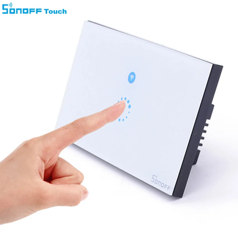 Сенсорный выключатель Sonoff Light Wi Fi сенсорная панель беспроводное управление