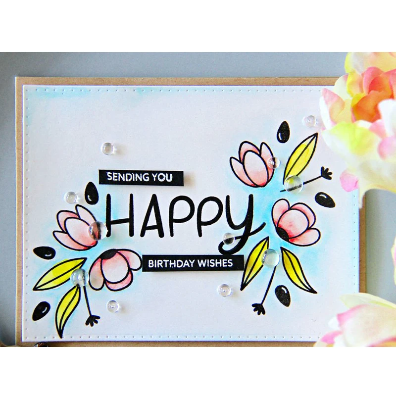 Strawberry and Flowers Transparent Clear Silicone Stamp/Seal for DIY ScrapbookingPhoto Album Decorative Card Making Stamp 4x6in | Дом и сад