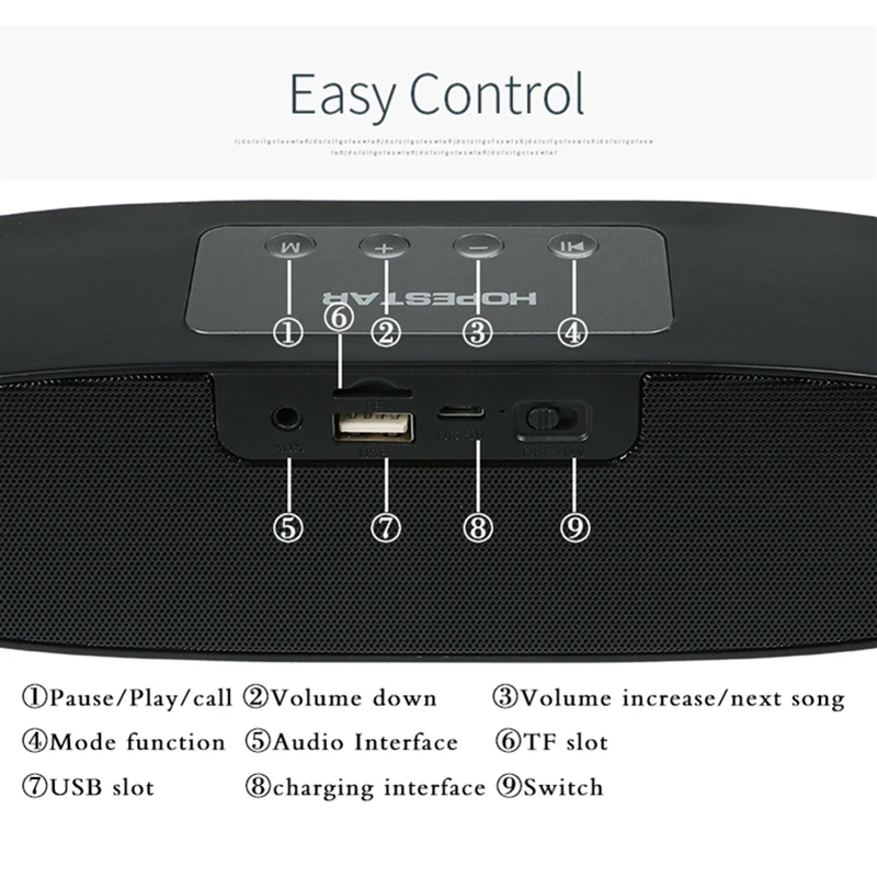 Toproad Bluetooth Динамик Портативный Беспроводной S дома Театр партии Altavoz звук Системы